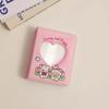 Small Card Storage Album Pendant Love Hollow Mini Photo Album Mini Album Photocard Holder Decorative PVC Cartoon Collect Book
