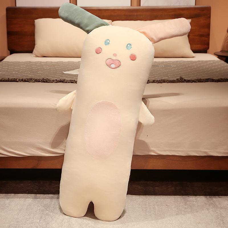 

Cartoon Fox Puppy Long Throw Pillow Plush Toy Dinosaur Doll Girl Bed Sleeping Soothing Ragdoll Doll 70cm（0.8kg）