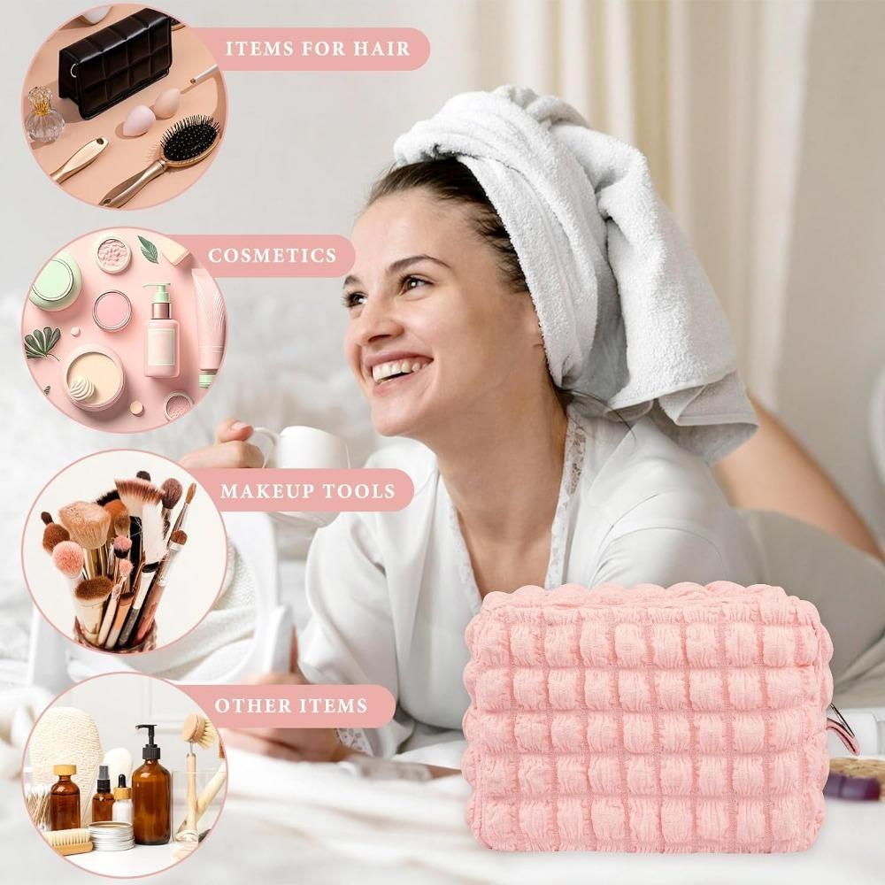 

Кошелек для макияжа Dacron, сумка для хранения большой емкости, новая косметическая сумка для путешествий