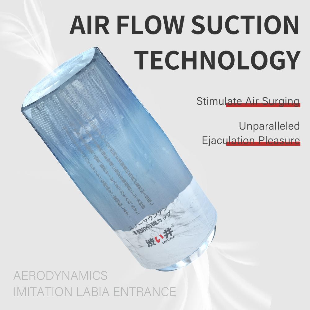 DRYWELL Male Masturbators Sex Toys for Men Realistic Anal Tight Tunnel Vacuum Sucking Adults Toys Pocket Masturbation Cup