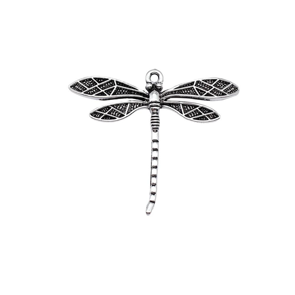 Dragonfly Charms Vintage Alloy Pendants For Insect Themed Handmade Jewelry Supplies