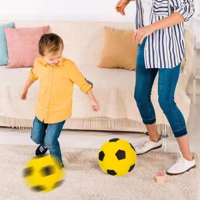 Stille Voetbal Indoor Trainingsbal Zachte Elastische Voetbal Duurzaam Stil Sportmateriaal voor Kinderen