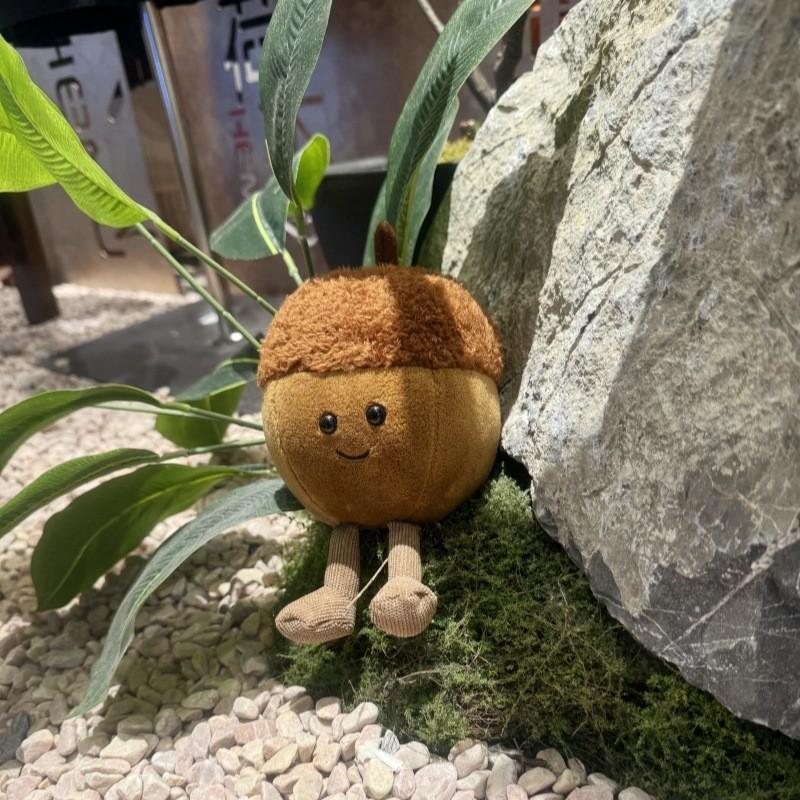 Hazelnuts Jc Acorns Plush Toys Stuffed Doll With Short Pile Decoration Fabric