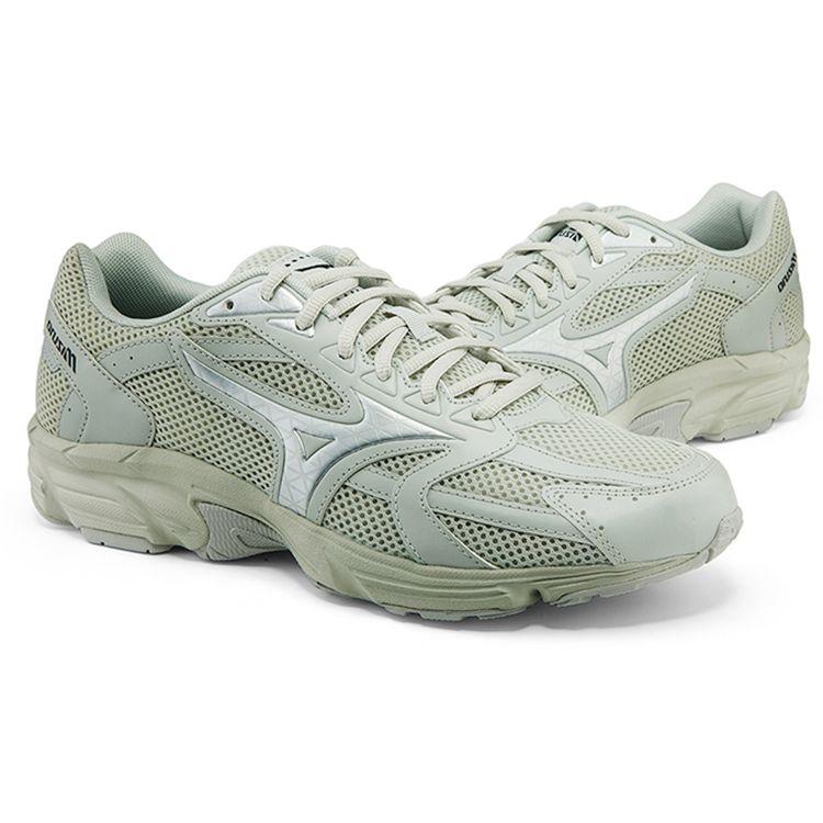 Mizuno Comfortable Fabric Synthetic Leather Non-Slip Wear-Resistant Lightweight Low-Top Casual Running Shoes Unisex Sneakers Cool-Gray D1GH213302