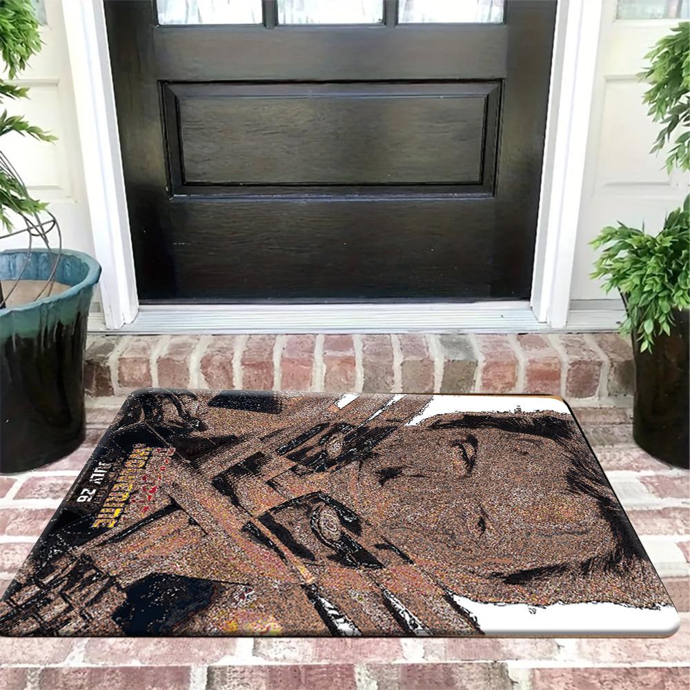 1pc Flannel Rug Marvel Superheroes Bathroom Mat, Multiple Sizes, Multi-functional for Daily Use, Suitable for Bathroom, Entran