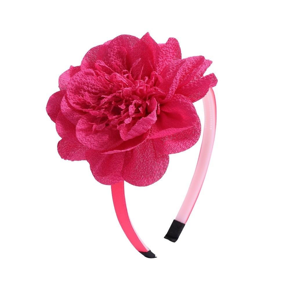 Multi-Layers Big Flower Headband Grosgrain Ribbon Girl Hair Hoop Headwear  Hair Accessories