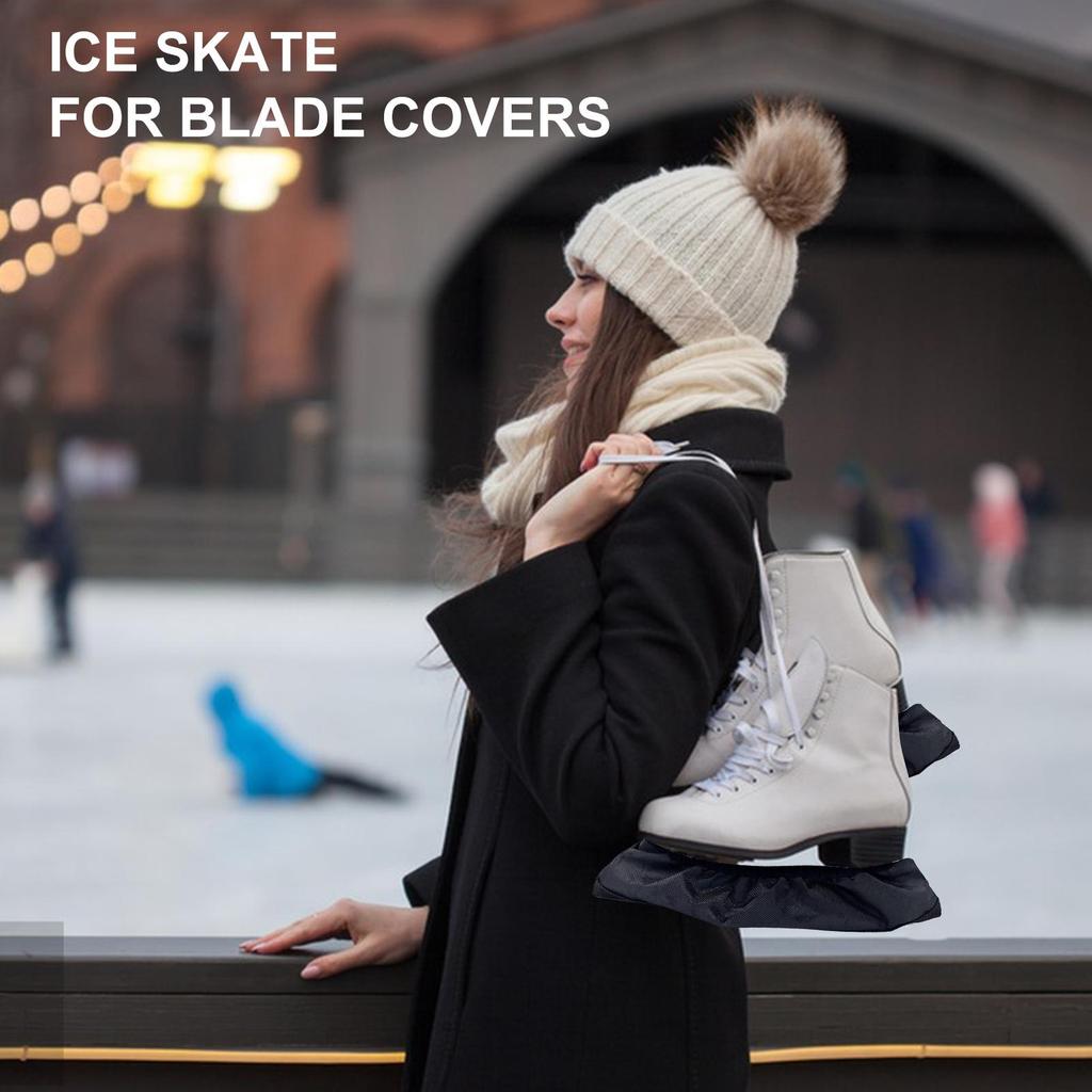 Eiskunstlaufschlittschuh Kufenschoner Winter Schlittschuhschoner Kinder Hockey Kufenschutzschoner für Hockeyschuhe Sport Eiskunstlaufschlittschuh Kufe