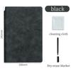 A1 Reusable Whiteboard Notebook Set With Whiteboard Pen Erasing Cloth Leather Memo Pad Weekly Planner Portable Stylish Office