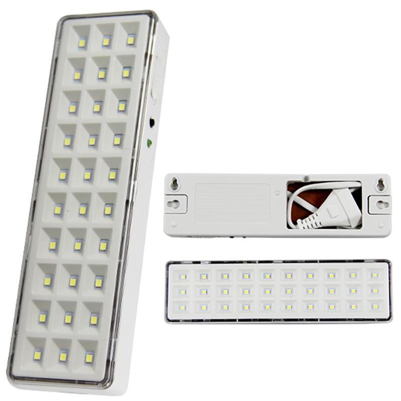 Fire Fighting Light 30LED Emergency Light Fire Emergency Lighting Luminaire 2 Modes Wall Mounted Emergency Lamp Smart Home Bulbs