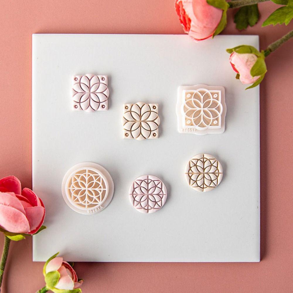 3D Clay Cutter Mold Soft Pottery Jewelry Making Mold Pendant Cutting Die Jewelry Making