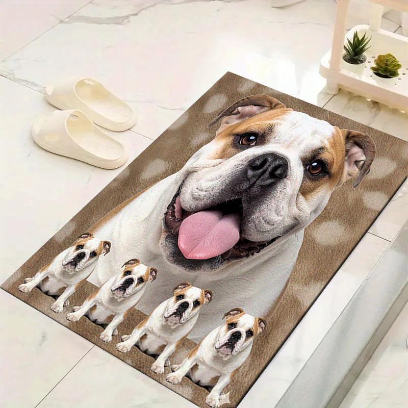 Pit Bull Carpet Rug for Living Room Bedroom Home Sofa Decoration,Kids play Non-slip Floor Mat