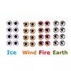 336Pcs/pack Realistic Fishing Baits Eye Materials with 4D Fish Eye Fishing Lures Set For Enhances Fishing Attraction