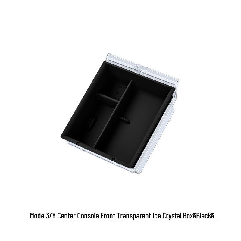 Silicone Ice Box for Tesla Model 3/Y Center Console Storage