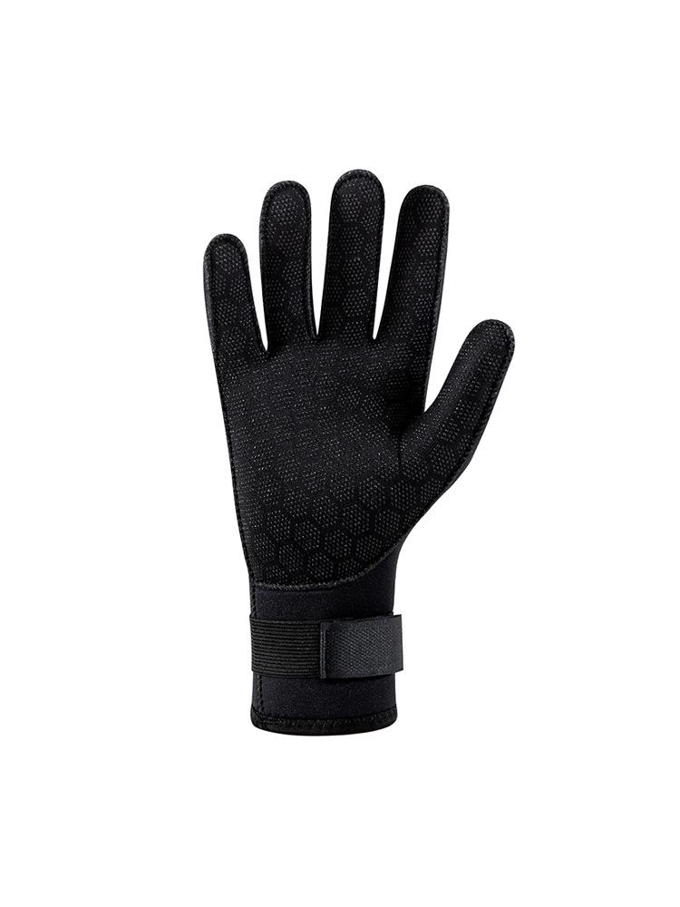3mm Black Non-Slip, Wear-Resistant Diving Gloves for Fishing, Snorkeling, Surfing, and Water Rescue.