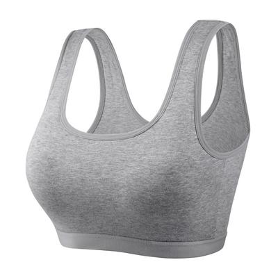 Plus Size Wirefree Bra One-Piece Push-Up Vest Bustier Underwear for Women