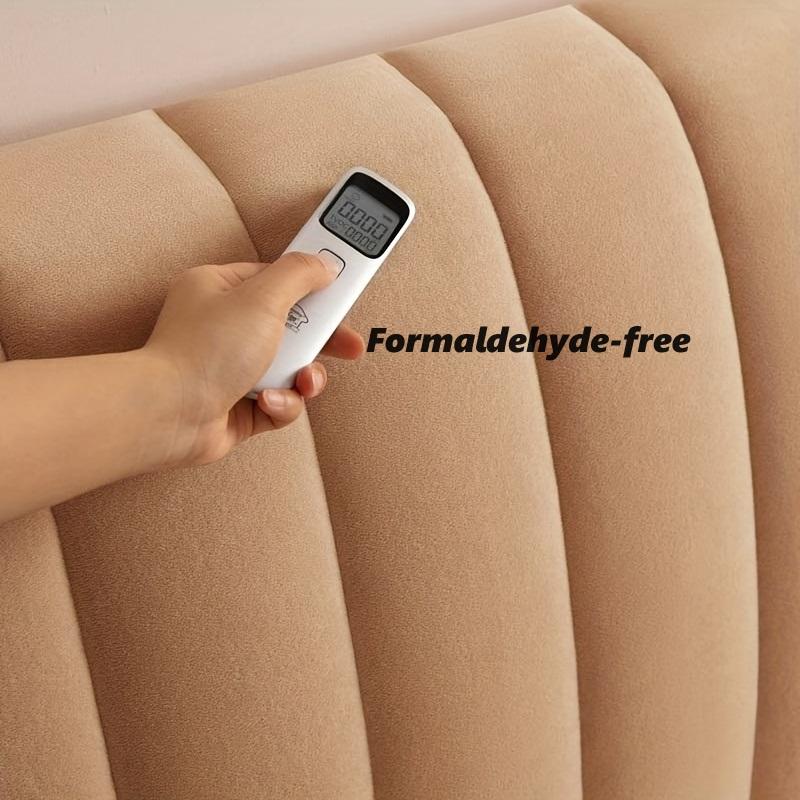 Funda para cabecera de cama de terciopelo suave y grueso de lujo, funda para cabecera acolchada de felpa corta de alta calidad, funda protectora para cabecera de cama todo incluido