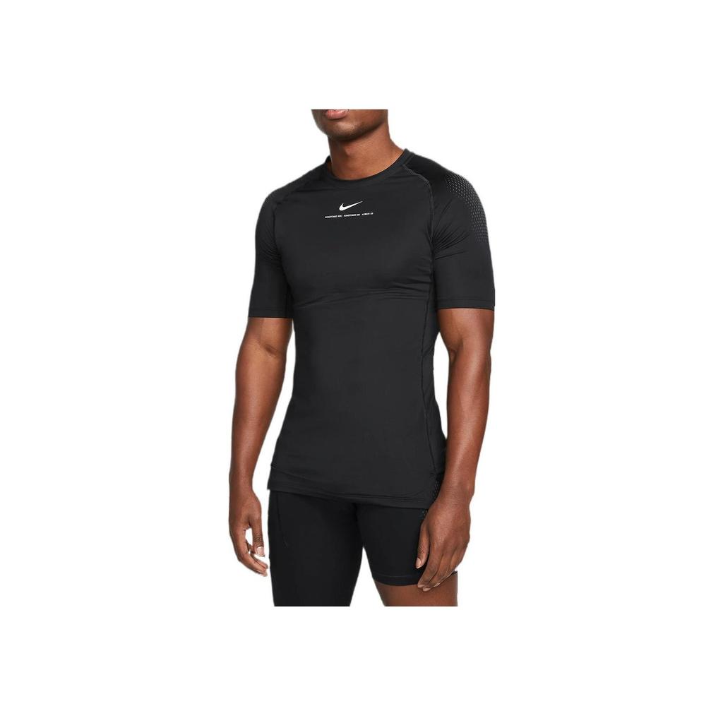 Nike X Drake Simplified Logo Print Basketball Sports T-Shirt Men Tops Black DM1733-010