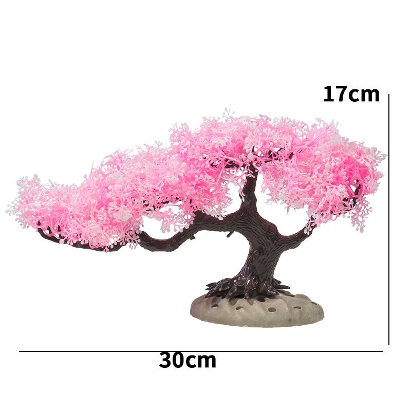 New Simulated Tree Aquarium Decoration Fish Tank Aquarium Plastic Plant Artificial Simulation Water Plants Fish Tank Decoration