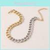 Stunning Alloy Necklace For Women Elegant Gold And Silver Dual Tone Fashion Accessory