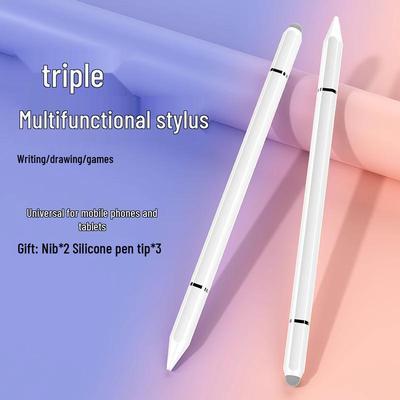 Universal 3-in-1 Magnetic Stylus: Compatible with Android, Apple, Huawei Phones and Tablets.