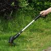 Cordless Electric Grass Trimmer Handheld Rechargeable Lawn Mower Garden Tool for Flower Beds Pruning Trimming Small Yard