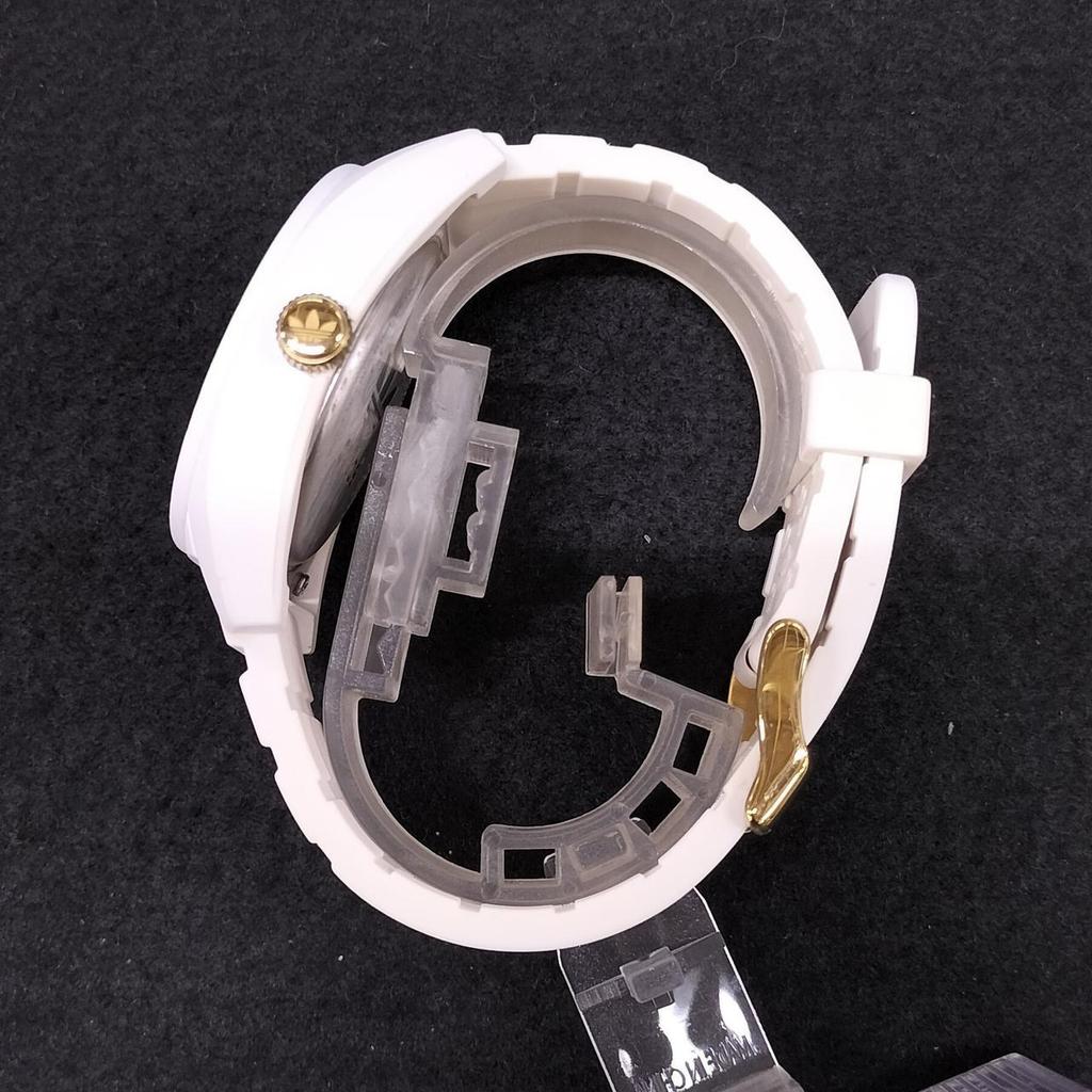 Used ADIDAS ADH2917 Yellowing quartz watch