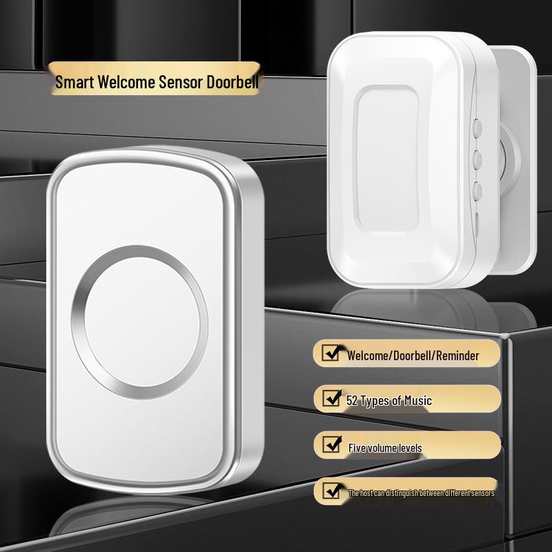 Split-Type Entrance Greeter & Shop Doorbell Sensor