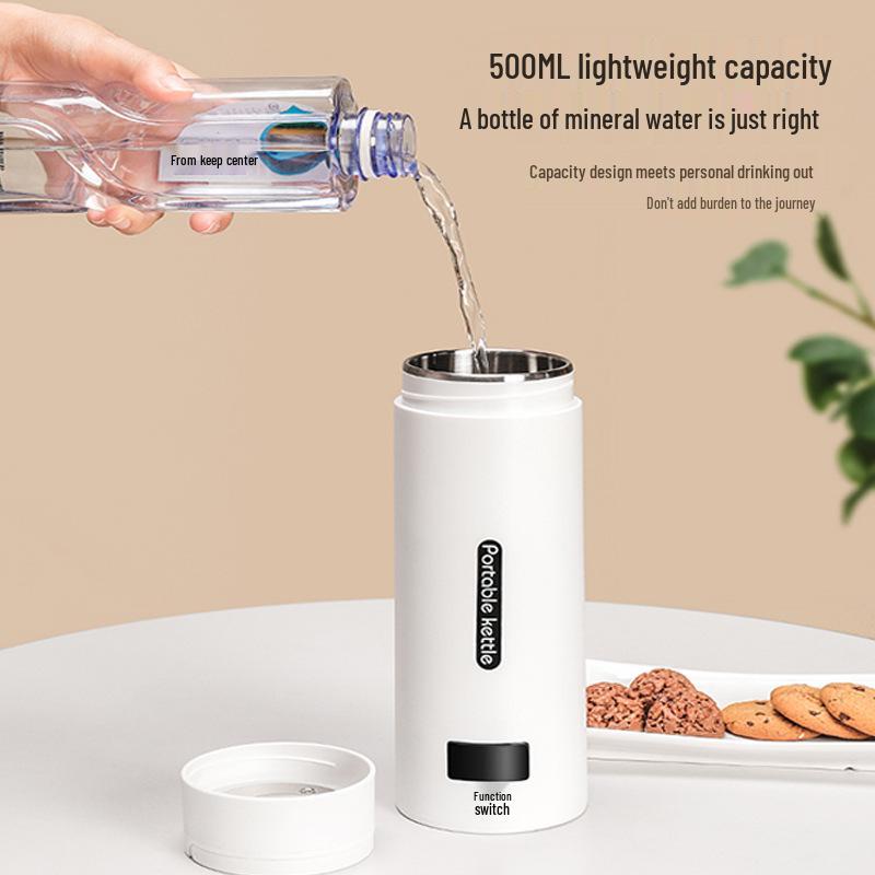 Portable Mini Electric Travel Kettle for Dorm or Home Use