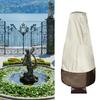 Garden Fountain Cover 210D Silver Coated Oxford Cloth Waterproof Statue  ive Cover for Outdoor Patio