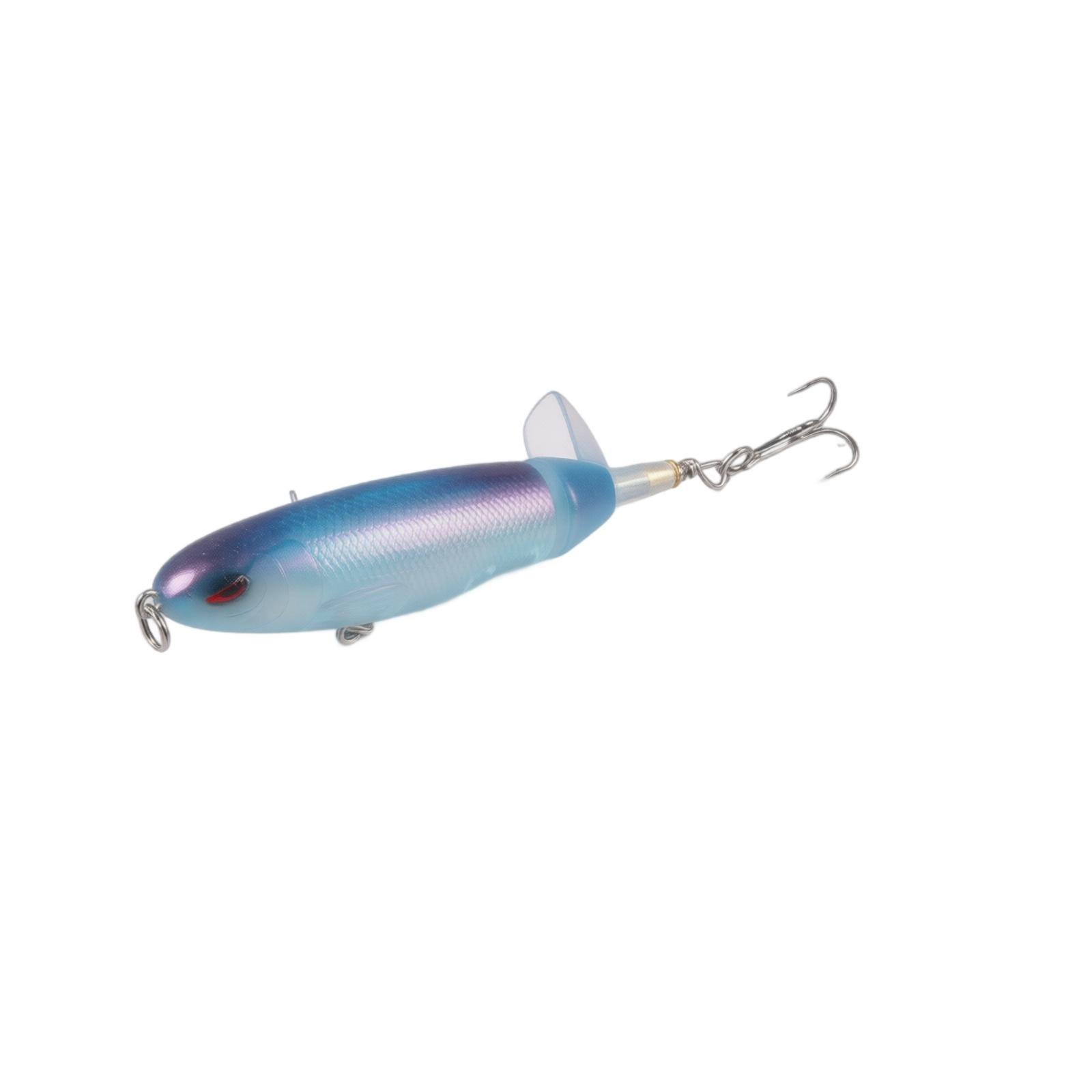 

Propeller Tractor Hard Bait Floating Pencil Lure 13G 10CM Fishing Lure with Treble Hook for Freshwater and Saltwater Fishing one size