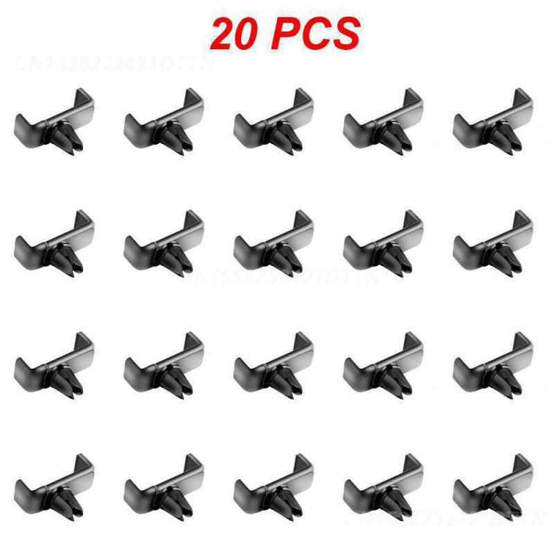 5/10/20PCS Car Bracket Universal Cell Phone Mount Air Outlet Phone Holder Bracket Car Accessories Mobile Phone Bracket