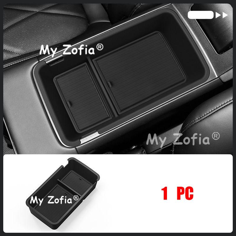 For Zeekr X 2026 2027 Car Center Console Armrest Storage Tray Interior Layer Divider Organizer Container Interior Accessories