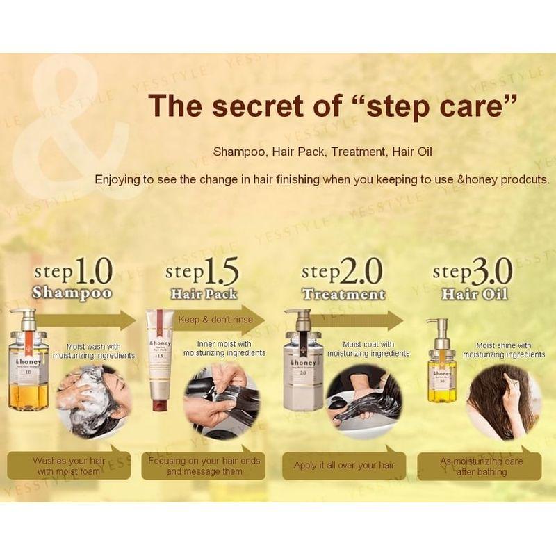 ViCREA - &honey Melty Moist Repair Sachet Set