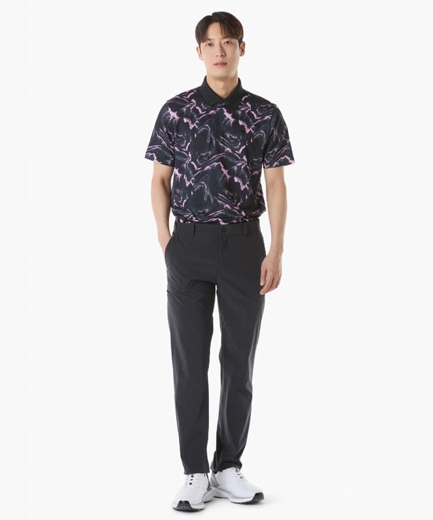 LECOQ GOLF Men'S Side Band Straight Pants (Gq221Mpt41)