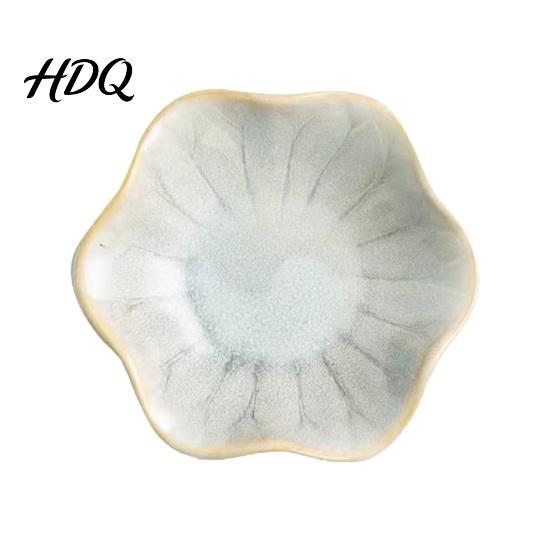 Tabletop Game Organizer Mahjong Dice Tray Ceramic Dish Plate with Shallow Concave Prevents Rolling Tray from Design Holder for Coins Jewelry