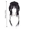 Heat-resistant Chinese Ancient Style Wigs Synthetic Cosplay Hanfu Modelling Wig  for Women