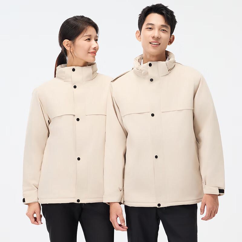 

Troloman Unisex Short Fleece-Lined Windbreaker Jacket 3XL