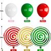 Festive Gingerbread Man & Candy Cane Balloon Arch Set