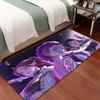 Kpop Demon Hunters Korea Girls Anime Floor Mat INS Style Soft Bedroom Floor House Laundry Room Mat Anti-skid Household Carpets