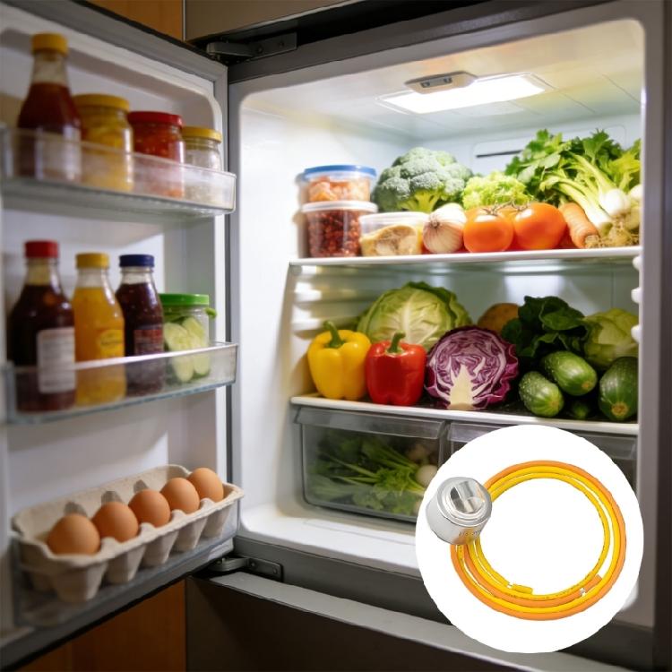 Defrost Thermostat WR50X10010 for Refrigerator Defrost Universal Compatibility Resin Built and Efficient
