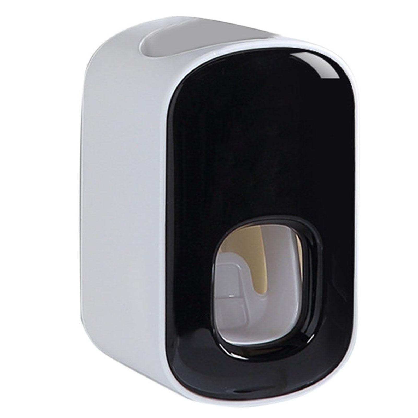 Диспенсер для зубной пасты Клейкая наклейка Установка без гвоздей Настенный Автоматический выдавливатель зубной пасты для ванной комнаты