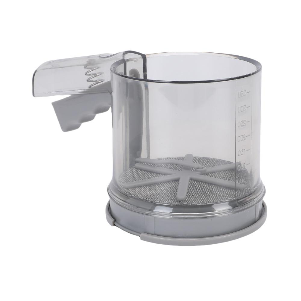 PP Stainless Steel Baking Sieve 2-Layer Powder Sifter Practical Flour Sifter  Baking