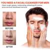 Limited time!!East Moon Men's Volcanic Rock Facial Cleanser - Deep Cleansing For Acne And Blackheads, Pore Care And Oil Control