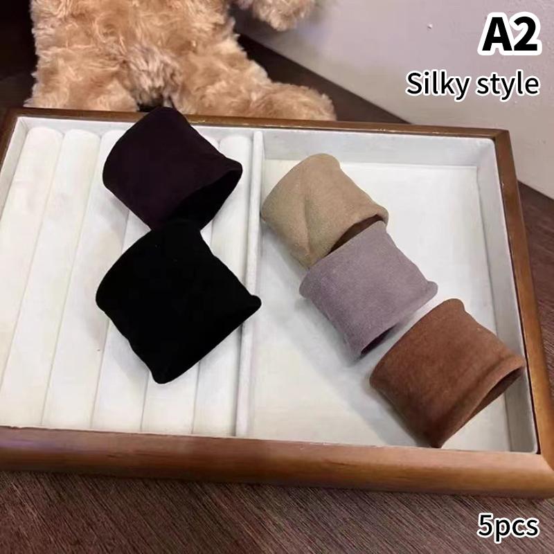 

5 шт. Высокоэластичная расширенная веревка для волос женская маска для кожи, кольцо для волос, конский хвост, резинка для волос, головной убор