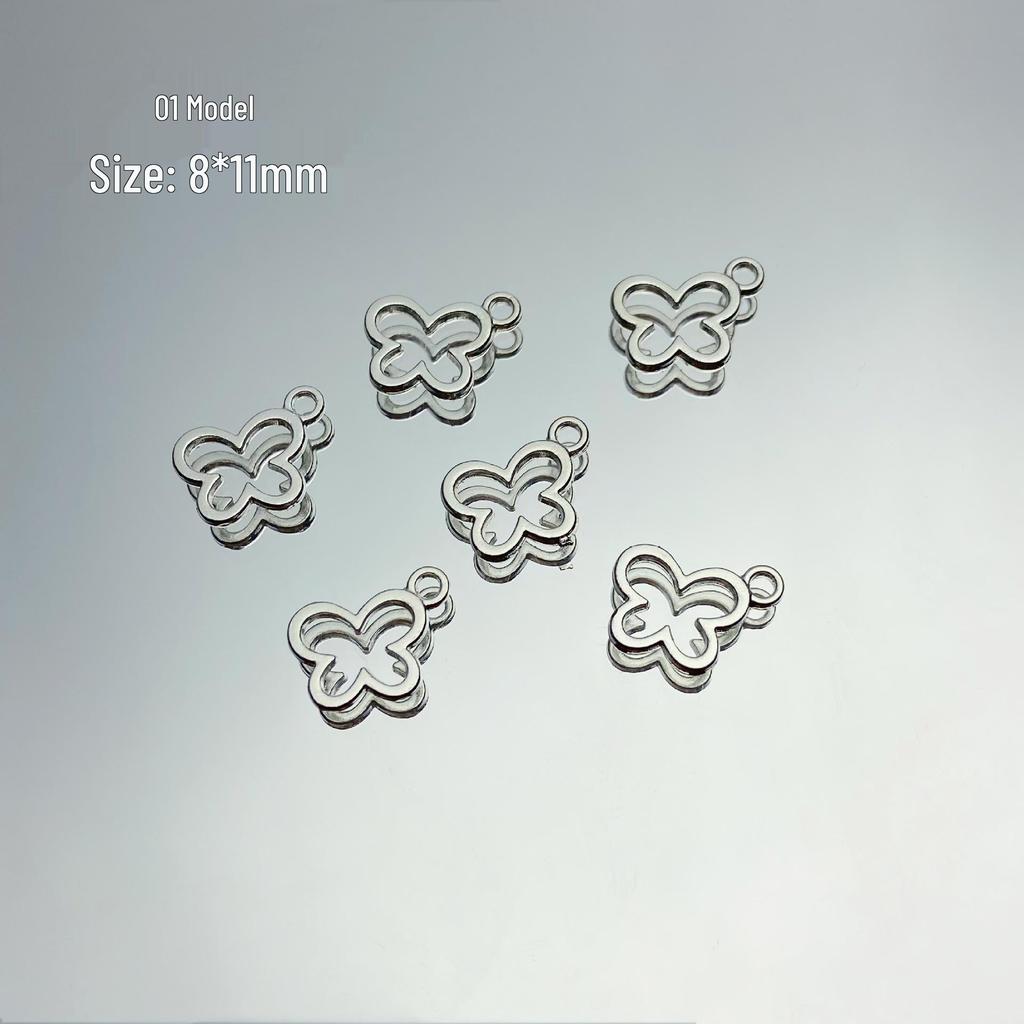 Butterfly Series: Alloy Pendant & Loose Beads Accessories for DIY Bracelets & Necklaces