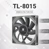 Thermalright TL-8015 CPU Fan Computer Case Fan Quiet 4pin PWM PC Fan, 15mm Slimline Cooler Fan, 2200RPM Speed, 80mm CPU Cooling Fan