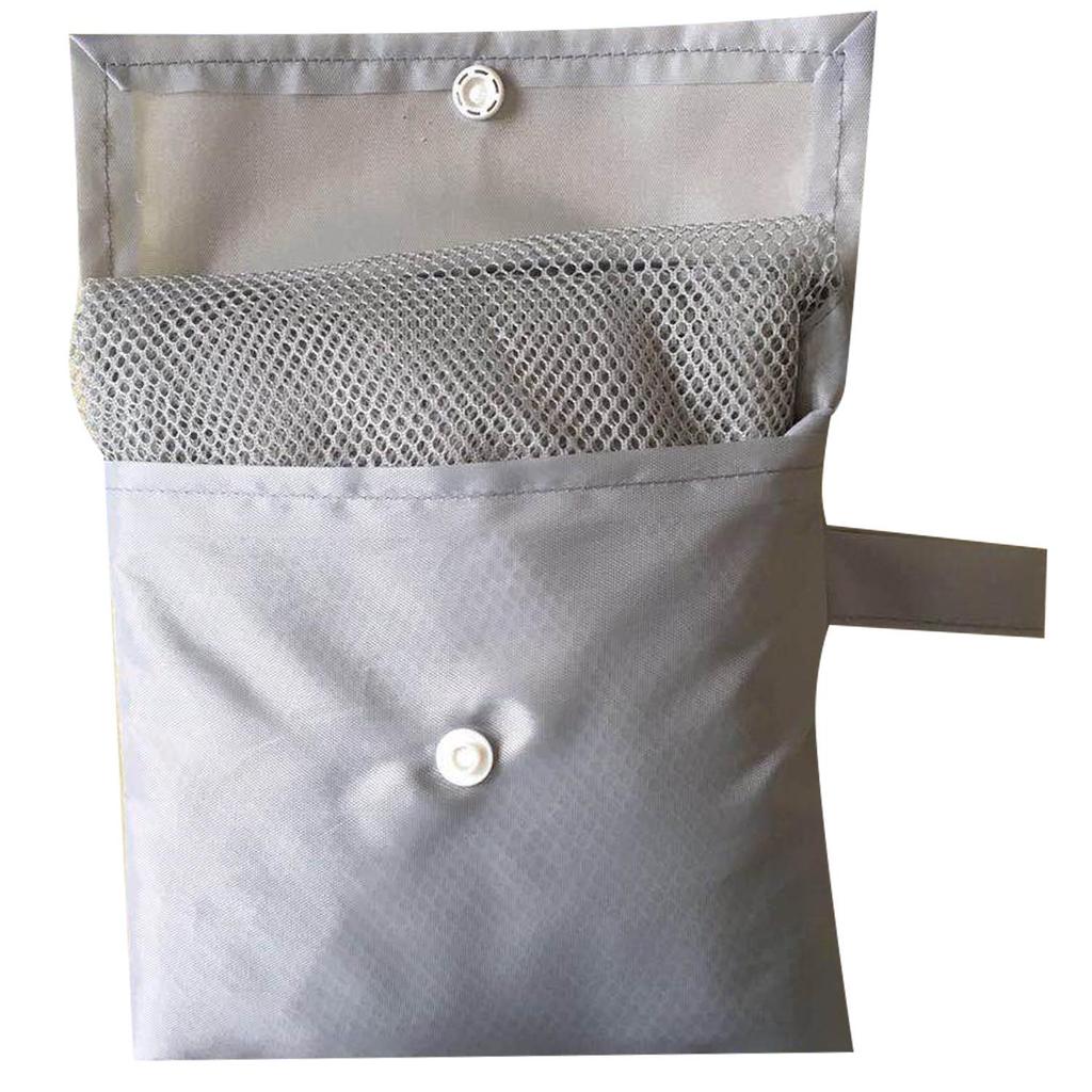 Large Capacity Mesh Beach Bag for Kids - 9 Colors, Foldable Storage for Toys & Clothes