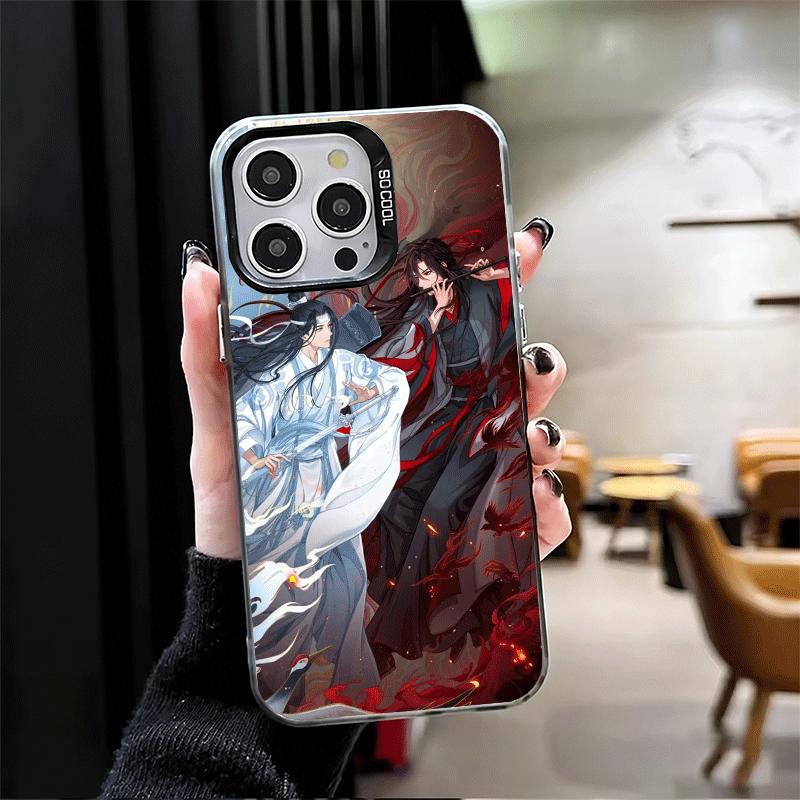 Mo Dao Zu Shi Anime Soft Phone Case for iPhone 15 16 17 Pro Max 17Air 16E 14 Plus 13 12 Mini Shockproof Cover Back Shell