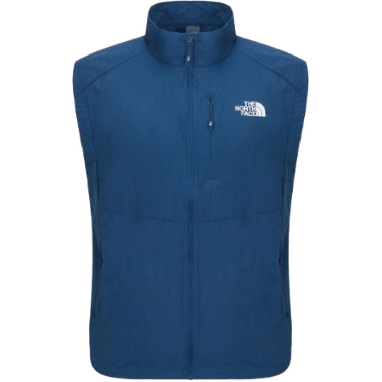 The North Face Stand Collar Zip Logo Vest Unisex Vests NV5VS03B