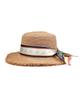 Kaliseumontapone Ailish Raffia Twilly Boater Hat Straw Hat